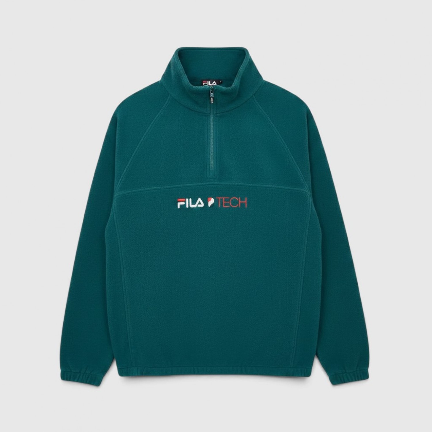 FILA Tech Ανδρικό Fleece Half-Zip Πετρόλ / Pre-Owned
